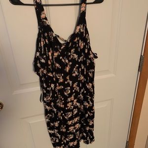 Cold shoulder Romper